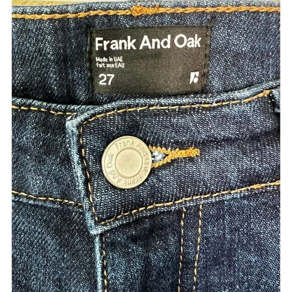 Frank and Oak The Kim High Waist Slim Jean Size 27 - Picture 3 of 7